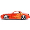Orange Julius' Mazda RX-7 Orange Metallic with Graphics 'Fast & Furious' Series 1/32 Diecast Model Car by Jada