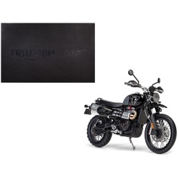 Triumph Scrambler 1200 'Bond Edition' Motorcycle Black 007 James Bond 'No Time to Die' (2021) Movie 1/12 Diecast Model by Corgi