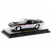 1970 Ford Mustang BOSS 429 'Pro Street' Black and Gray with Graphics Limited Edition to 6650 pieces Worldwide 1/24 Diecast Model Car by M2 Machines