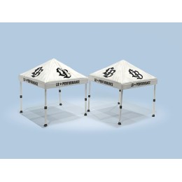 'Liberty Walk' Canopy 2 Piece Set White Limited Edition for 1/64 Scale Models by American Diorama