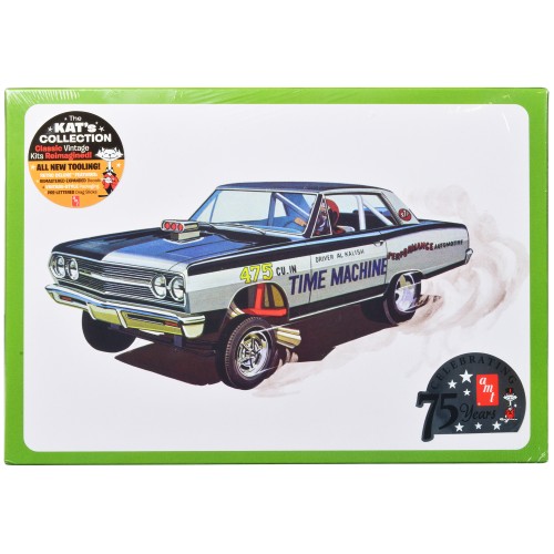 Skill 2 Model Kit 1965 Chevrolet Chevelle AWB Funny Car 'Time Machine' 1/25 Scale Model by AMT