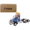 International HX520 Day Cab Tandem Tractor Blue 1/50 Diecast Model by Diecast Masters