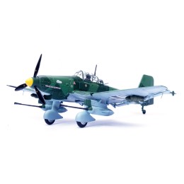 Junkers Ju 87G1 Stuka Bomber Aircraft '10.(Pz)/SG 2 Immelmann GS+MH Dubno Ukraine' (1944) German Luftwaffe 'Wing' Series 1/72 Diecast Model by Panzerkampf