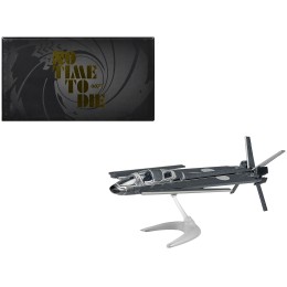Q Glider Gray Metallic James Bond 007 'No Time To Die' (2021) Movie Diecast Model by Corgi