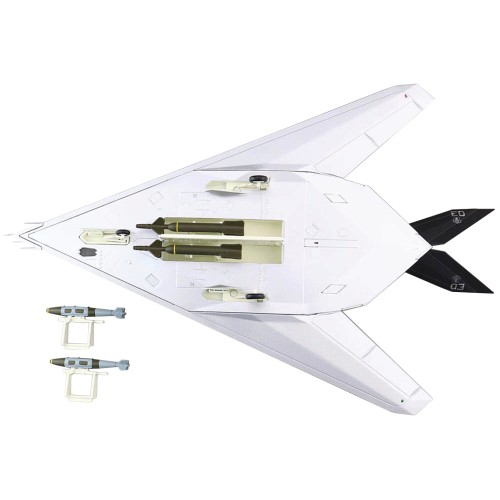 Lockheed F-117A Nighthawk Stealth Aircraft 'Toxic Death' (1991) 'Air Power Series' 1/72 Diecast Model by Hobby Master