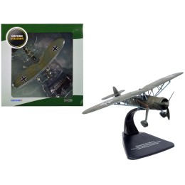 Henschel Hs 126 A-1 Reconnaissance Aircraft 'Hannes Gaub Gerd Scroder 1.(H)/14 Invasion of Poland' (1939) German Luftwaffe 'Oxford Aviation' Series 1/72 Diecast Model Airplane by Oxford Diecast