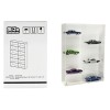 Showcase 12 Car Display Case Wall Mount with White Back Panel 'Mijo Exclusives' for 1/64 Scale Models