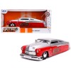 1951 Mercury Silver and Red #626 'Holley' 'Bomber Bros Special' 'Bigtime Muscle' 1/24 Diecast Model Car by Jada