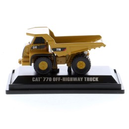 CAT Caterpillar 770 Off–Highway Truck Yellow 'Micro-Constructor' Series Diecast Model by Diecast Masters