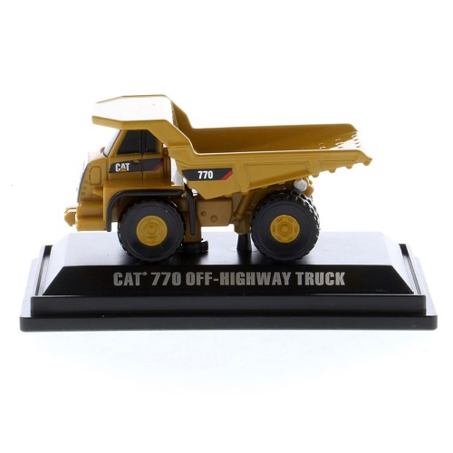 CAT Caterpillar 770 Off–Highway Truck Yellow 'Micro-Constructor' Series Diecast Model by Diecast Masters