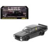 Nissan Skyline 2000 GT-R (KPGC110) RHD (Right Hand Drive) 'LB-Works' Black 1/64 Diecast Model Car by Inno Models
