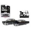 1955 Cadillac Fleetwood Series 60 Black 'The Godfather' (1972) Movie 'Hollywood Series' Release 14 1/64 Diecast Model Car by Greenlight