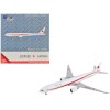 Boeing 777-300ER Commercial Aircraft 'Japan Air Self-Defense Force' White with Red Stripes 'Gemini Macs' Series 1/400 Diecast Model Airplane by GeminiJets