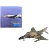 McDonnell Douglas EF-4C Wild Weasel Fighter-Bomber Aircraft '64-0840 67th TFS Korat RTAFB Super Cocks Swiss Samilar' (1971) United States Air Force 'Air Power Series' 1/72 Diecast Model by Hobby Master