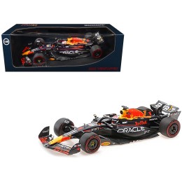 Red Bull Racing RB19 #1 Max Verstappen 'Oracle' 2nd Place F1 Formula One Sprint Race 'Qatar GP' (2023) with Driver Limited Edition to 480 pieces Worldwide 1/18 Diecast Model Car by Minichamps