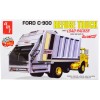 Skill 3 Model Kit Ford C-900 GarWood Refuse Garbage Truck with Load-Packer 1/25 Scale Model by AMT