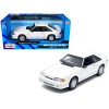 1993 Ford Mustang SVT Cobra White 'Special Edition' Series 1/24 Diecast Model Car by Maisto