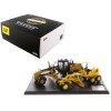 Cat Caterpillar No. 12 Motor Grader (Circa 1939-1959) and Cat Caterpillar 12M3 Motor Grader (Current) with Operators 'Evolution Series' Set of 2 pieces 1/50 Diecast Models by Diecast Masters