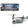 Bell Boeing V-22 Osprey Aircraft #02 Gray 'US Air Force' 'Military Mission' Series 1/72 Diecast Model by New Ray