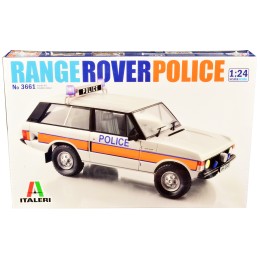 Skill 3 Model Kit Land Rover Range Rover Police 1/24 Scale Model by Italeri