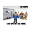 One Eyed Jack 'Trailer Park' Figure For 1:18 Scale Diecast Model Cars by American Diorama