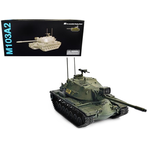 United States M103A2 Heavy Tank D12 Olive Drab 'NEO Dragon Armor' Series 1/72 Plastic Model by Dragon Models