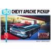Skill 2 Model Kit 1960 Chevrolet Apache Pickup Truck 'Kustom Kruisers' 1/25 Scale Model by AMT