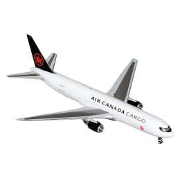 Boeing 767-300F Commercial Aircraft 'Air Canada Cargo' (C-GXHM) White with Black Tail 'Gemini 200' Series 1/200 Diecast Model Airplane by GeminiJets