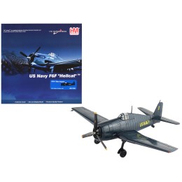 Grumman F6F-5 Hellcat Fighter Aircraft 'Blue Angels #2' (1946) United States Navy 'Air Power Series' 1/72 Diecast Model by Hobby Master