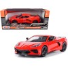 2020 Chevrolet Corvette C8 Stingray Red 'Timeless Legends' 1/24 Diecast Model Car by Motormax