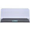 Collectible Display Show Case with Black Plastic Base and Green 'LBWK' Logo for 1/18-1/24 Scale Model Cars by Autoart
