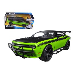 Letty's Dodge Challenger SRT8 Off Road Green and Black 'Fast & Furious' Movie 1/24 Diecast Model Car by Jada