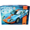 Skill 2 Snap Model Kit 2006 Ford GT 'Gulf Oil' 1/25 Scale Model by Polar Lights