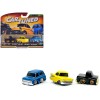 'Lowriders' Series 2 Chevrolet Triple Pack Set of 3 Cars Diecast Model Cars by CarTuned