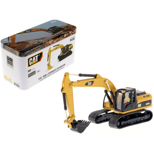 CAT Caterpillar 320D L Hydraulic Excavator with Operator 'High Line' Series 1/87 (HO) Scale Diecast Model by Diecast Masters