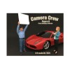 Camera Crew Figure II 'Crew Holding Reflector' For 1:24 Scale Models by American Diorama