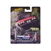 Datsun King Cab Baja Custom Pickup Truck #720 White and Blue with Red Hood 'Terra Trek' Series Diecast Model Car by Hot Wheels