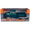 1957 Chevrolet 3100 Stepside Pickup Truck Teal Metallic 'Timeless Legends' Series 1/24 Diecast Model Car by Motormax