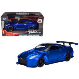 Brian's 2009 Nissan GTR R35 Blue Ben Sopra 'Fast & Furious' Movie 1/32 Diecast Model Car  by Jada