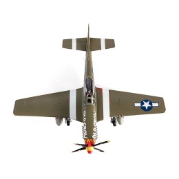 North American P-51D Mustang Fighter Aircraft 'Captain Clarence E. Anderson 363rd FS 357th FG Old Crow' (1944) United States Air Force 1/72 Diecast Model by JC Wings