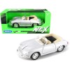 Porsche 356B Roadster Silver 'NEX Models' 1/24 Diecast Model Car by Welly