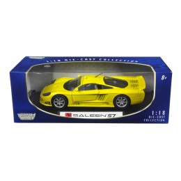 Saleen S7 Yellow 1/18 Diecast Model Car by Motormax