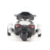 Can-Am Spyder RT 3-Wheel Motorcycle Hyper Silver Metallic with Driver Figure 1/32 Diecast Model by BRP Models