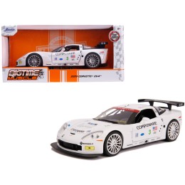 2005 Chevrolet Corvette C6-R #3 Olivier Beretta - Oliver Gavin 'Compuware' White 'Bigtime Muscle' 1/24 Diecast Model Car by Jada