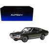 1973 Toyota Celica Liftback 2000GT (RA25) RHD (Right Hand Drive) Moss Green 1/18 Model Car by Autoart
