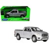 2019 RAM 1500 Pickup Truck Silver Metallic 'NEX Models' Series 1/27 Diecast Model Car by Welly