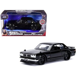 Brian's Nissan Skyline 2000 GT-R (KPGC10) Black 'Fast & Furious' Movie 1/32 Diecast Model Car by Jada