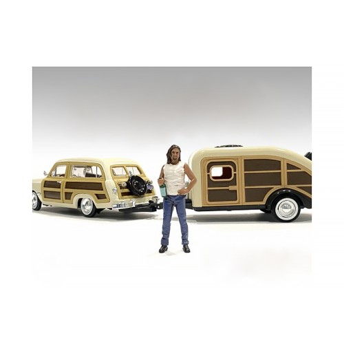 'Campers' Figure 3 for 1/18 Scale Models by American Diorama