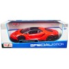 Lamborghini Centenario Orange with Matt Black Top 'Special Edition' 1/18 Diecast Model Car by Maisto