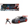 2016 Subaru WRX STI Widebody Dark Blue and Yuji Itadori Diecast Figure 'Jujutsu Kaisen' (2020–2023) TV Series 'Anime Hollywood Rides' Series 1/24 Diecast Model Car by Jada